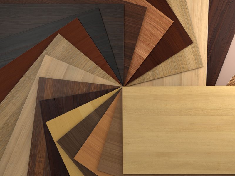 Laminate Comes in a Variety of Styles & Colors