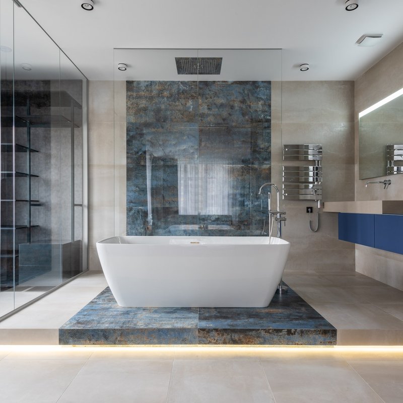 Bathroom Renovations flooring design trends in Richmond, VA