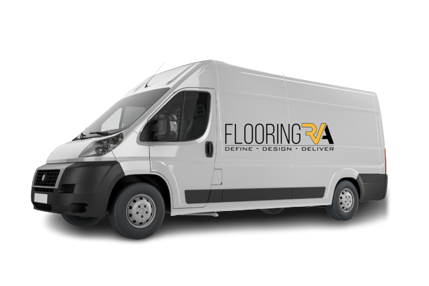 Flooring RVA mobile flooring showroom van